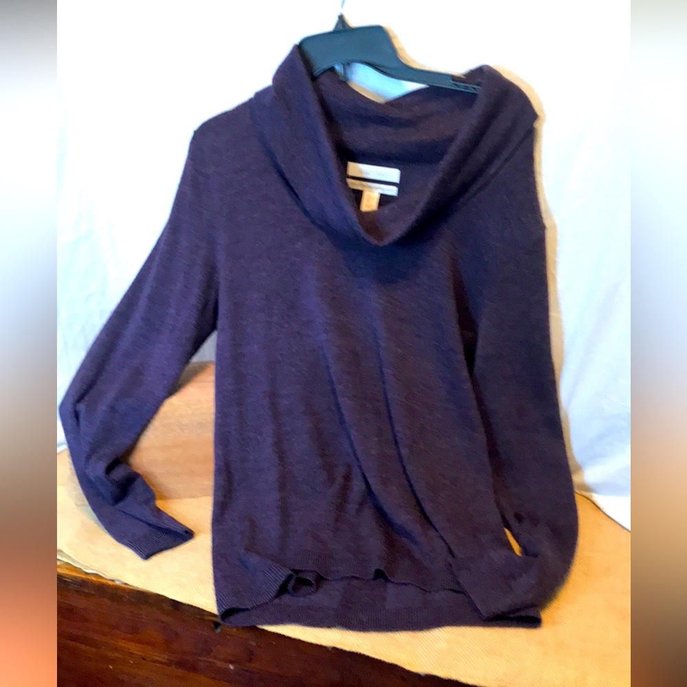 Ellen Tracy 100% extra fine merino wool  sweater